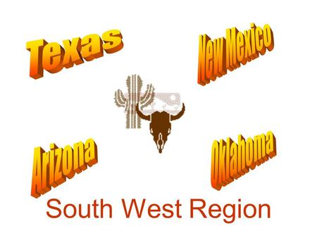 South West Region. Capital City: Phoenix Border States: California, Colorado, Nevada, New Mexico, and Utah State Nickname: The Grand Canyon State Initials: