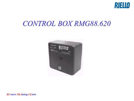 CONTROL BOX RMG88.620.