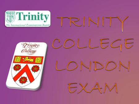 Trinity College London provides respected international qualifications across a range of disciplines in the performing and creative arts, and in English.