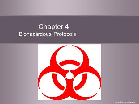 Chapter 4 Biohazardous Protocols. Universal Precautions Guidelines established for the prevention of the spread of infectious materials. OSHA (Occupational.