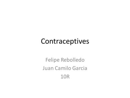 Felipe Rebolledo Juan Camilo Garcia 10R