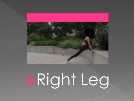  Right Leg  Left Leg  Arm side Swings  Arm 360 Swings Then Shoulders.  Forward and Backwards  10 Rotations.