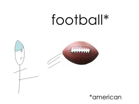 Football* *american. defense offense The Quarterback passes the ball.
