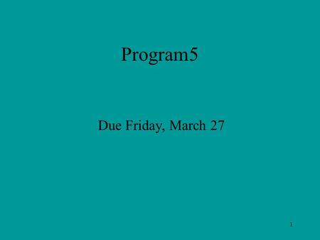 1 Program5 Due Friday, March 27. 2 Prog4 user_thread... amount = … invoke delegate transact (amount)... mainThread... Total + = amount … user_thread...
