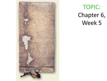 TOPIC: Chapter 6, Week 5. Sub topic #1 (left side of paper) What were the Crusades? Notes (right side of paper) A holy war between Christians and Muslims,