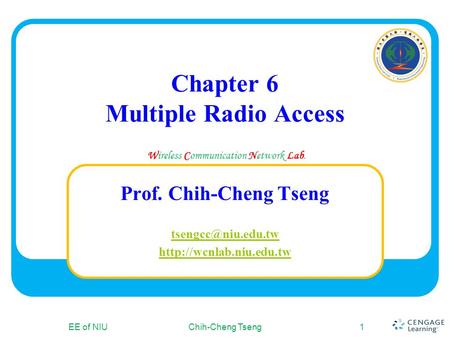 Chapter 6 Multiple Radio Access