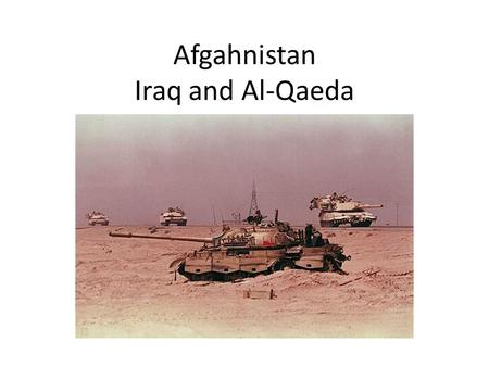 Afgahnistan Iraq and Al-Qaeda. An Afghan Kingdom In 1919 the British gave up and it became a Kingdom The Kingdom lasted for two generation and ended in.