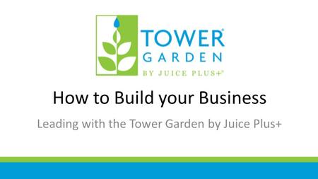 How to Build your Business