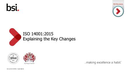 ISO 14001:2015 Explaining the Key Changes