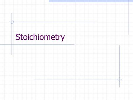 Stoichiometry. What Is It? Branch of chemistry that shows the relationships among reactants and products in a chemical reaction Equations must be balanced.