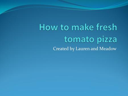 Created by Lauren and Meadow. first Get all your ingredients which are, 1[14oz]. Purchased italian pizza crust, ½ cup great value pizza sauce, 1[8 oz.]