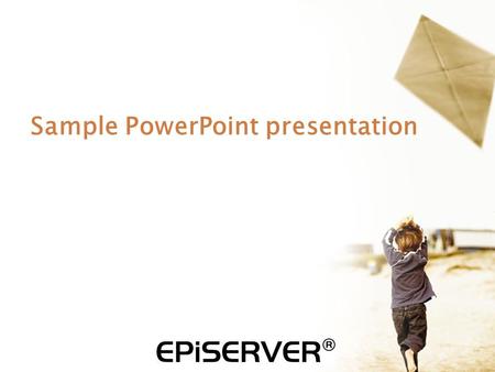 Sample PowerPoint presentation. Publish from Office Add-In  Installed as a add-in on your local computer  Enables both direct publishing and document.