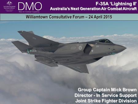 PROFESSIONALISE | RE-PRIORITISE | STANDARDISE | BENCHMARK | IMPROVE INDUSTRY RELATIONSHIPS AND INDUSTRY PERFORMANCE | LEAD REFORM UNCLASSIFIEDNew Air Combat.