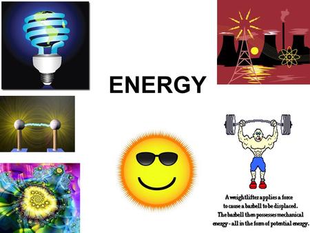 ENERGY. WHAT IS ENERGY? THE ABILITY TO DO WORK OR CAUSE CHANGE IS CALLED ENERGY.