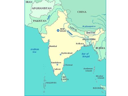 Ancient India/Indus River Valley Civilization Lasted from 3300-1300 B.C. Located in modern-day Pakistan and India along the Indus River At its peak,