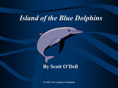 island of the blue dolphins map project