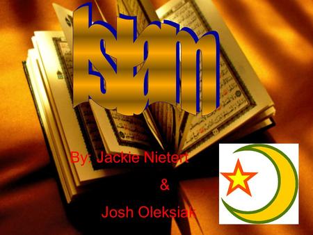 By: Jackie Nietert & Josh Oleksiak. Video Shahadah Basic confession of faith Said many times daily “There is no God but Allah, and Muhammad is the prophet.
