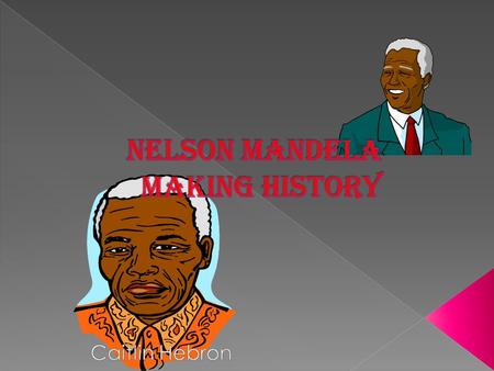  Born July 18 th 1918, Nelson Mandela went on to become a wonderful leader.  His African name was Rolihlahla Mandela.  He was given an English name.