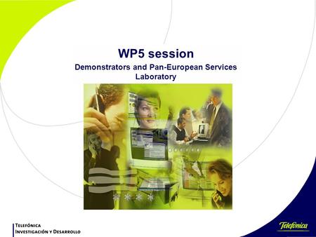 Demonstrators and Pan-European Services Laboratory WP5 session.