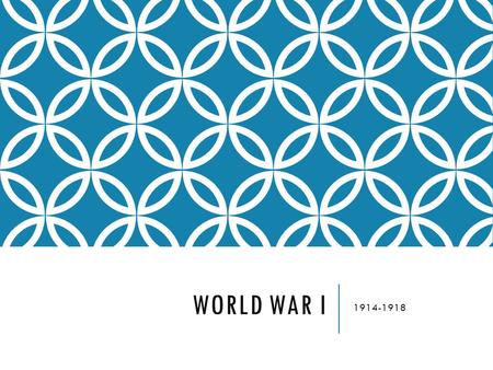 WORLD WAR I 1914-1918. COLLEGE BOARD KEY CONCEPT World War I and its aftermath intensified debate about America’s role in the world and how best to achieve.