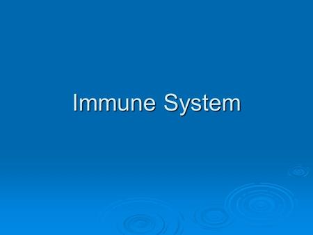 Immune System. Molecules and Cells  Molecules:  Antibodies (humoral immunity)  Complement proteins  Cells;  Phagocytes  Lymphocytes.