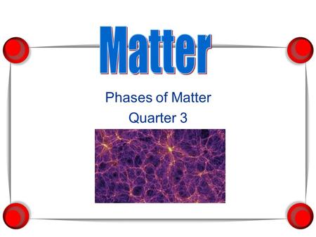 Phases of Matter Quarter 3. 1. Everything that has mass and volume is called matter.