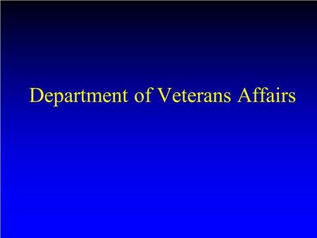 Department of Veterans Affairs. VA Wards Four teams- 1 resident 2 interns per team One Attending per team every two weeks Q 4 “long”- overnight call with.
