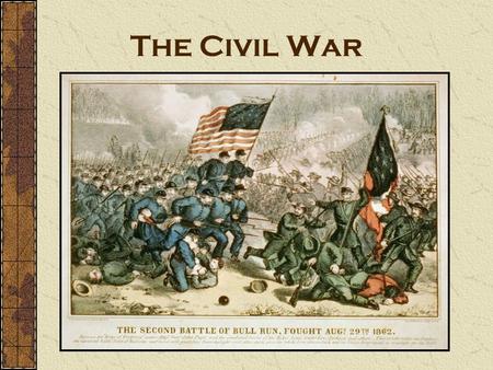 The Civil War Identify the characters in this cartoon. Describe what you see. Analyze the societal issues represented by these characters.
