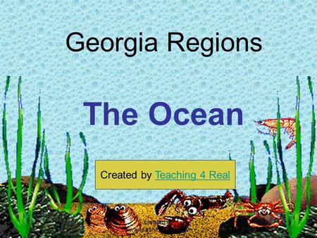 The Ocean Georgia Regions Created by Teaching 4 Real