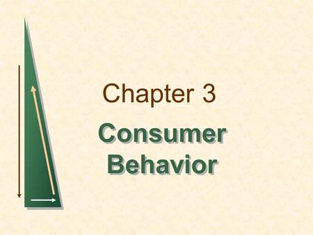 Chapter 3 Consumer Behavior. Chapter 3: Consumer BehaviorSlide 2 Topics to be Discussed Consumer Preferences Budget Constraints Consumer Choice Marginal.