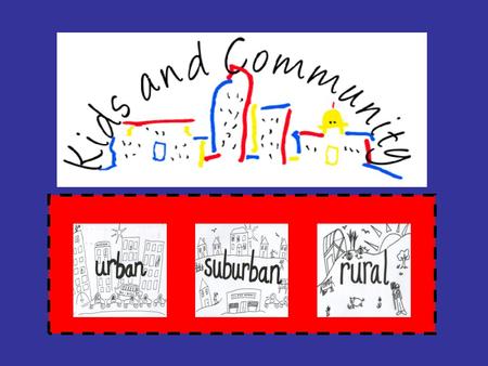 Communities  Communities are found all over the world.  A community is a group of people who live in the same area.  There are different types of communities.