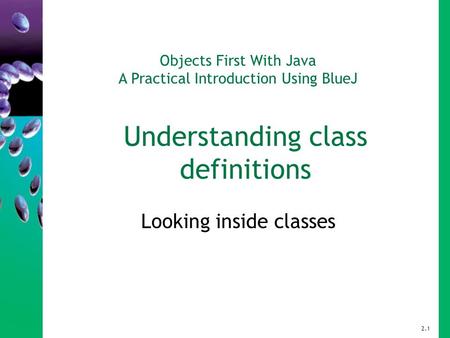 Understanding class definitions