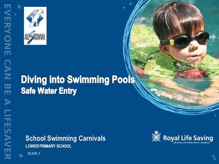 School Swimming Carnivals LOWER PRIMARY SCHOOL SLIDE 1.