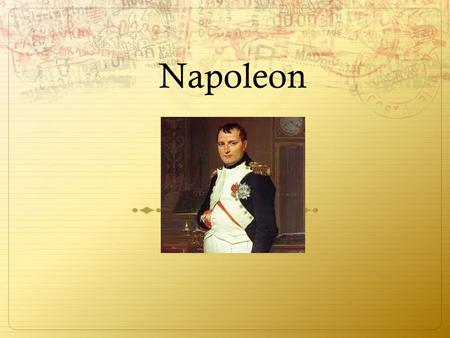 Napoleon.  Video 