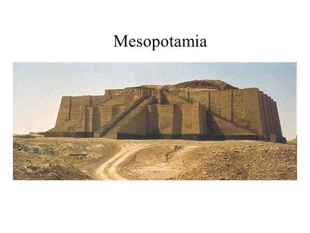 Mesopotamia.