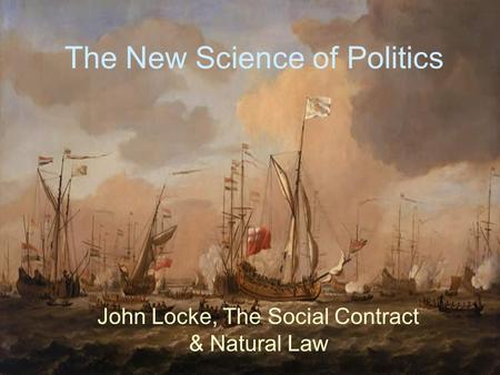 The New Science of Politics