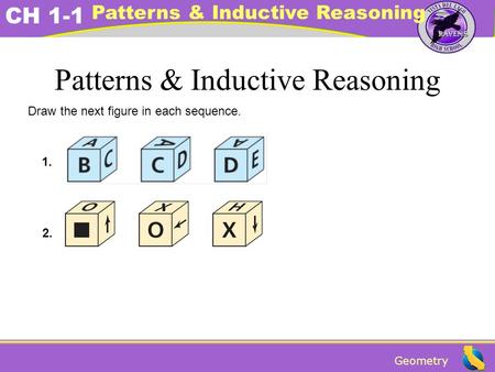 Patterns & Inductive Reasoning
