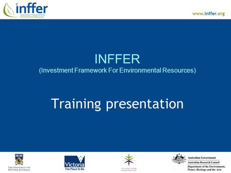 INFFER (Investment Framework For Environmental Resources)