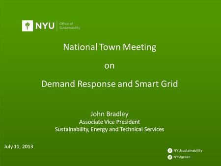 Demand Response and Smart Grid