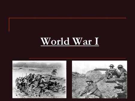 World War I. When was WWI? WWI was a major war centered in Europe that began August 4 th,1914 and lasted until November 11 th, 1918. It involved all of.