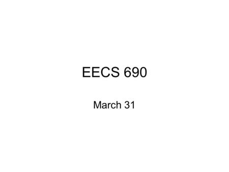 EECS 690 March 31. Purpose of Chapter 4 The authors mean to address the concern that many might have that the concepts of morality and ethics just simply.