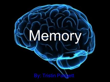 Memory By: Tristin Padgett. Problem What effect does age have on memory?