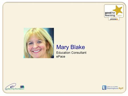 Mary Blake Education Consultant ePace. © ePace 2010. All rights. reserved Let’s Talk about Learning....