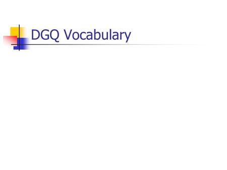 DGQ Vocabulary. Cartographer is a person whose profession is drawing maps.