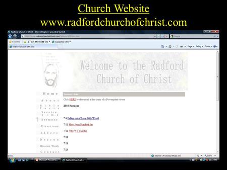 Church Website www.radfordchurchofchrist.com. Matt. 14:31 & 28:17 “doubt” “doubted” Greek Greek word Means = twice, or duo To be divided in mind To be.