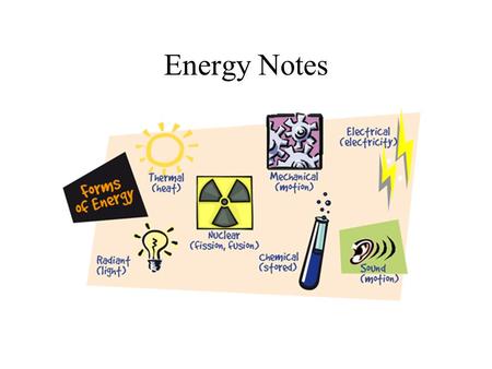 Energy Notes.
