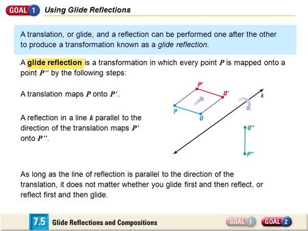 Using Glide Reflections