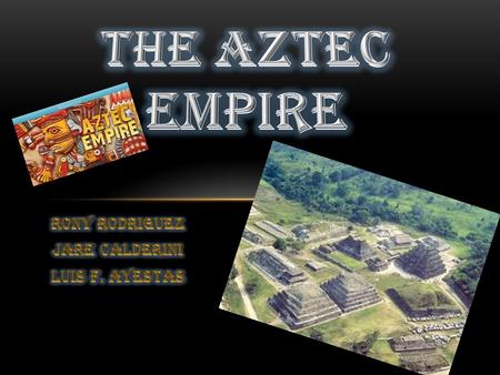 Tenochtitlan was a magnificent capital city, at its center were an open plaza and one or more towering pyramid- temples. To supply the city with enough.