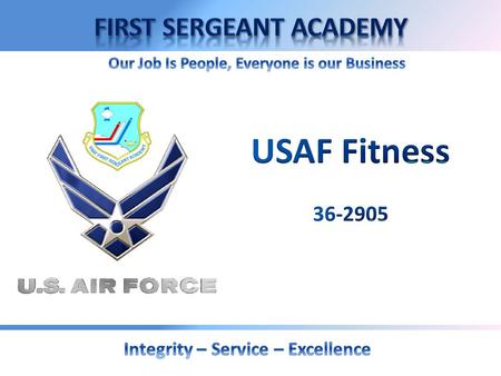 Fitness Intent Unit Responsibilities Air Force Instruction Nutritional Education 2.