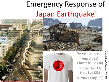 Emergency Response of Japan Earthquake!